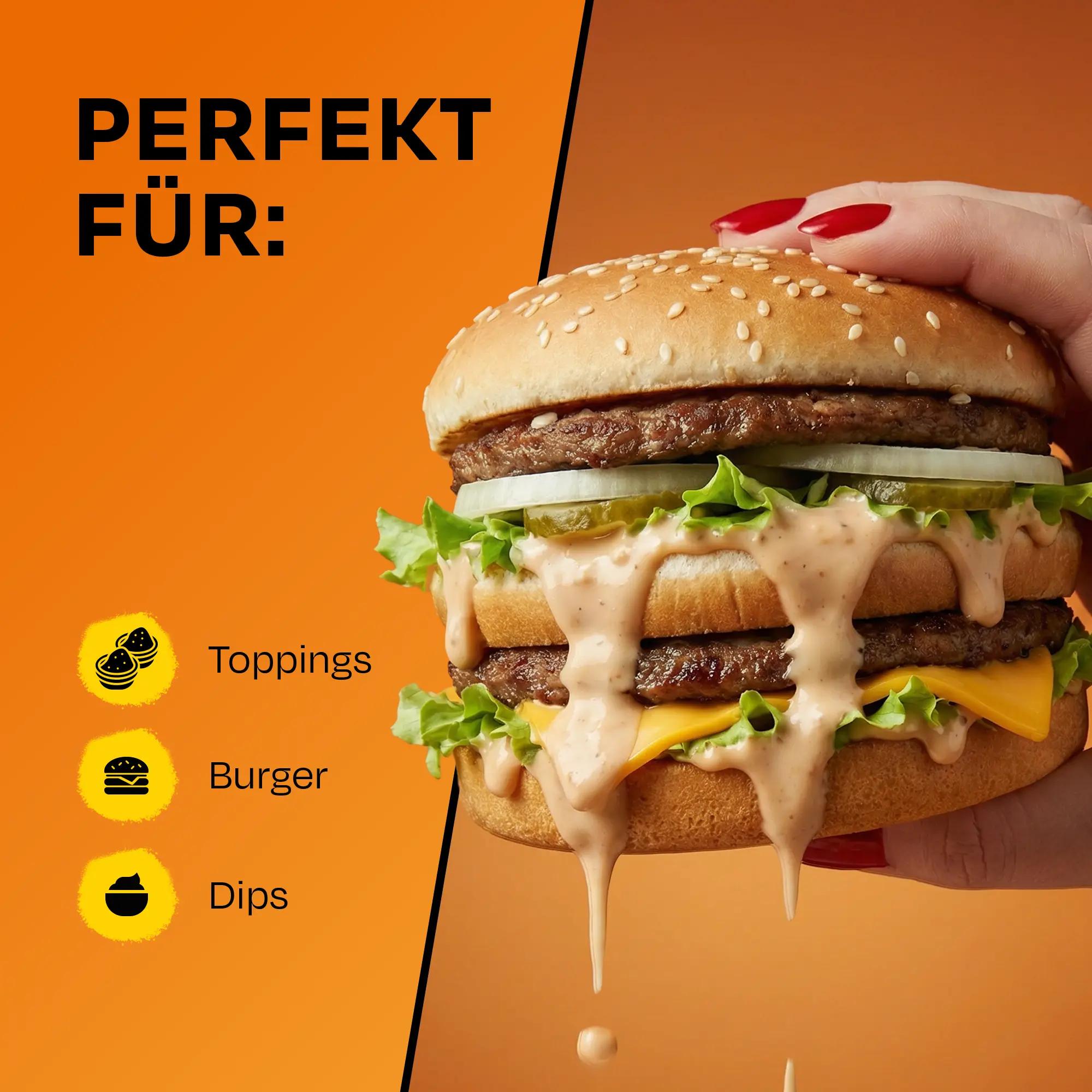 Big Mhhh Burger & Sandwichsauce - Image 4
