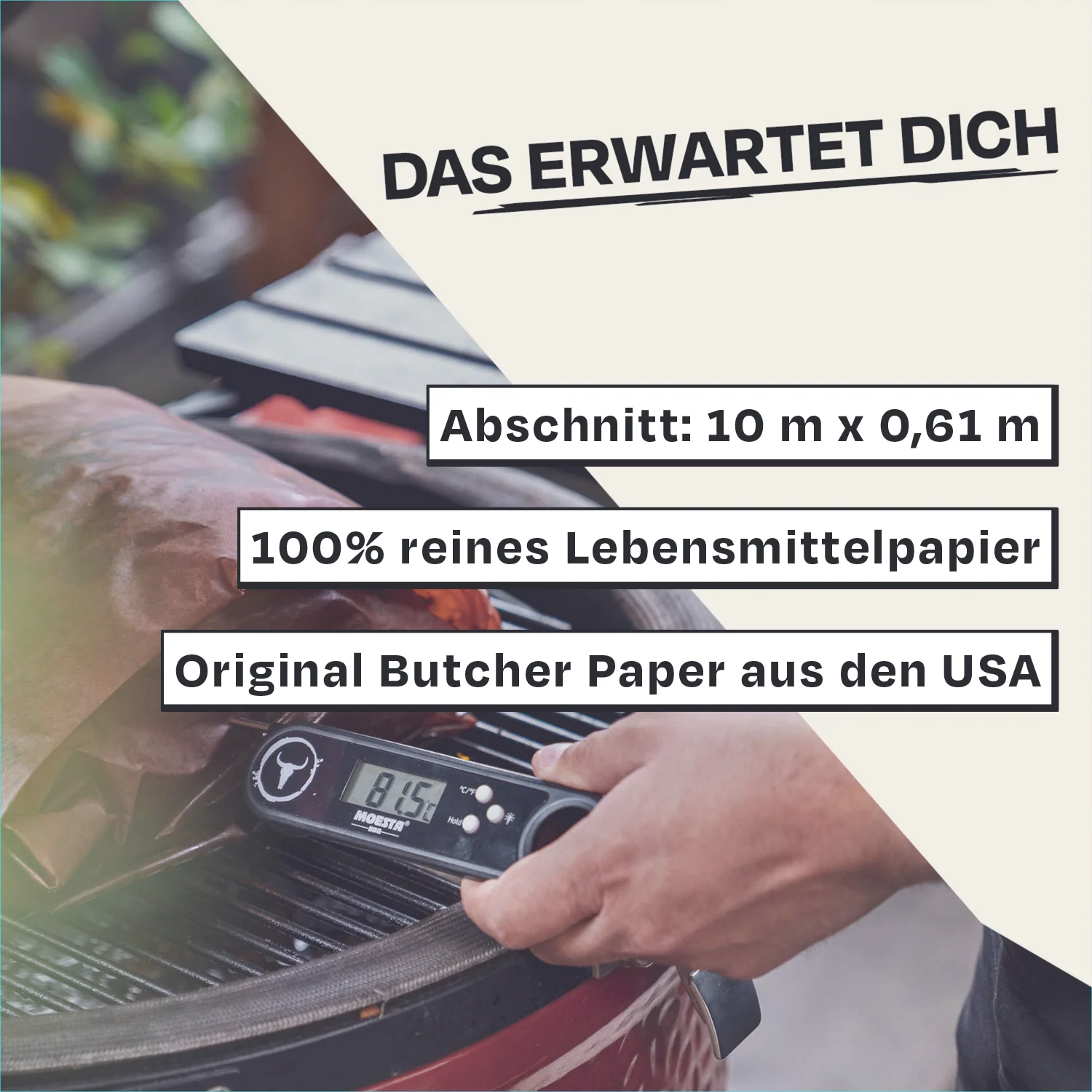 Original Pink Butcher Paper | 10m x 0,61m - Image 4