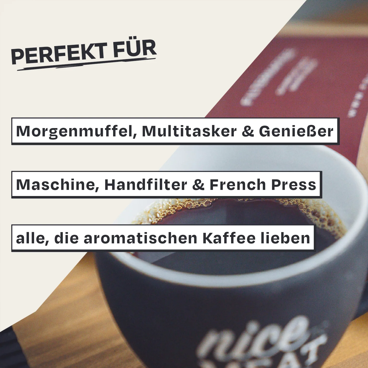 Four Dudes Filterkaffee – Ganze Bohne - Image 3