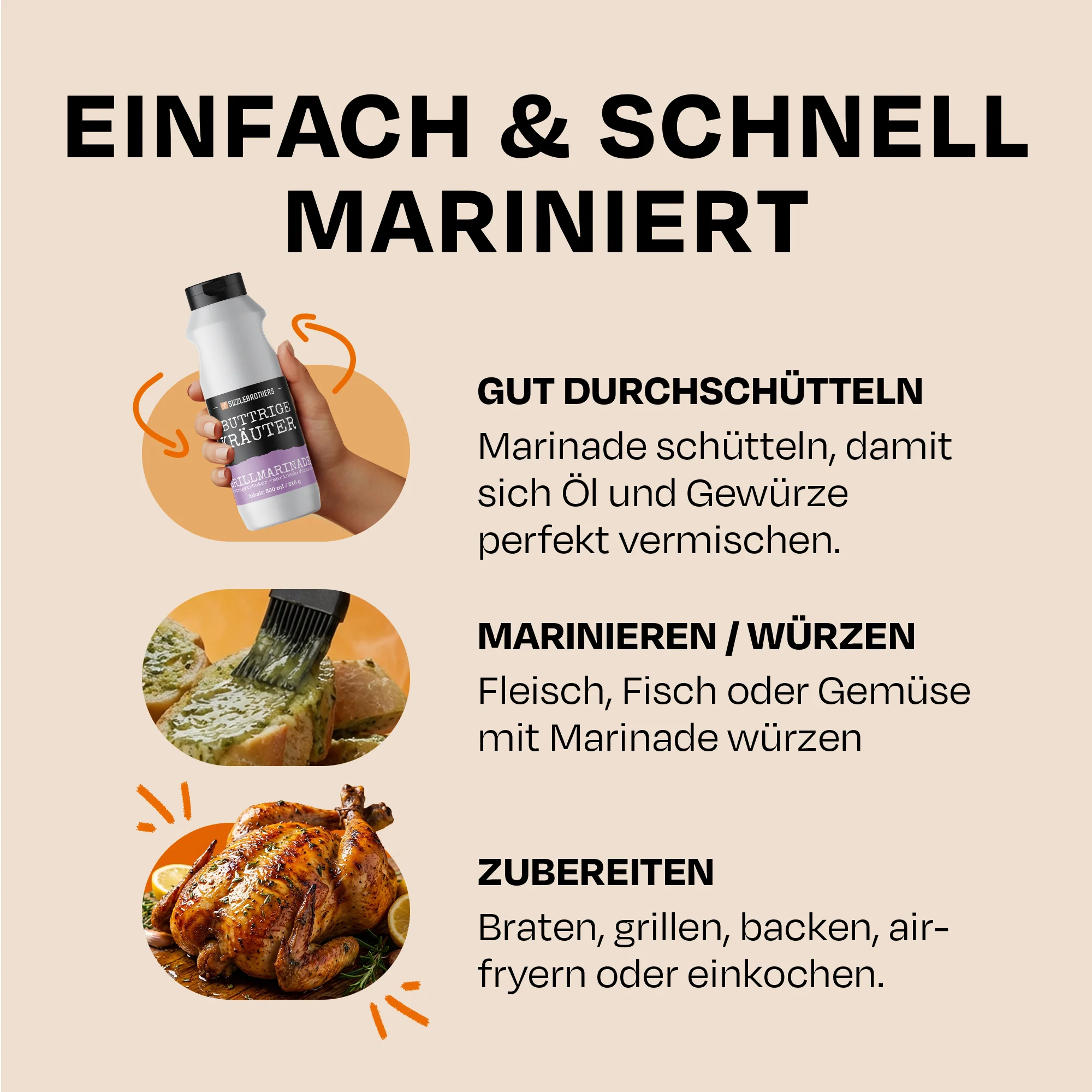Buttrige Kräuter Marinade - Image 3