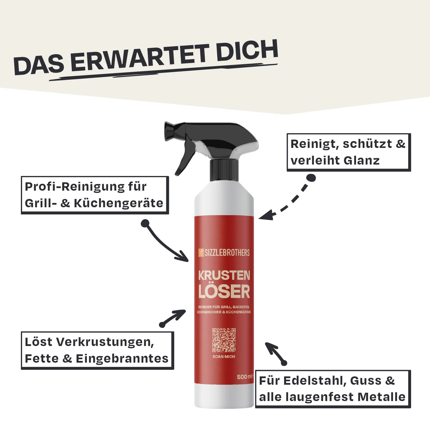 Krustenlöser Reiniger für Grill & Küche - Image 4